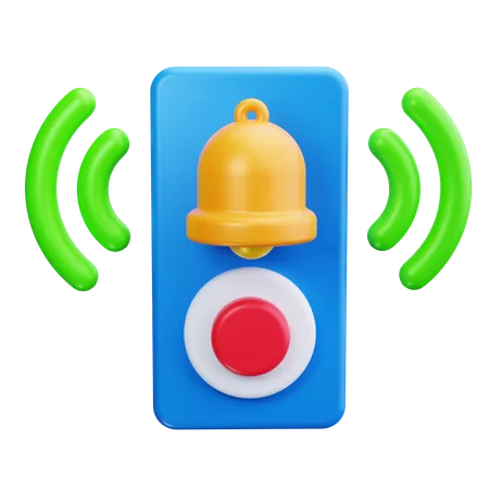 Doorbell  3D Icon