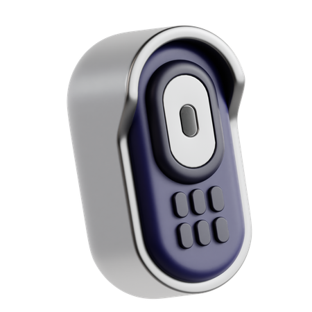 초인종 카메라  3D Icon
