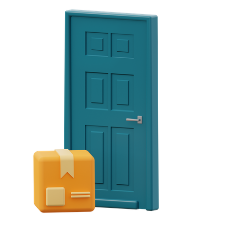 Doorstep Delivery  3D Icon