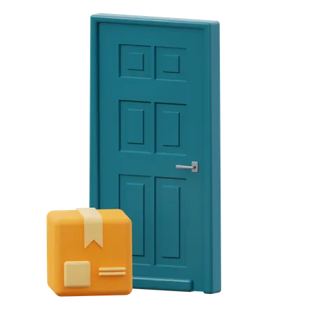 Doorstep Delivery  3D Icon