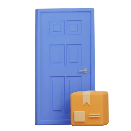 Doorstep Delivery  3D Icon