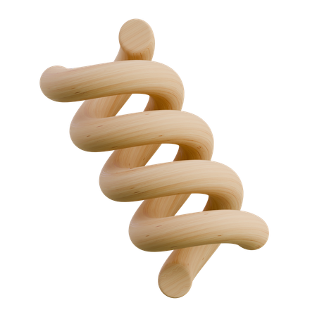 Doppelhelix  3D Icon