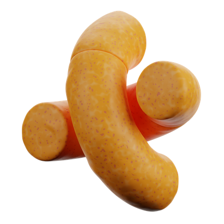 Doppelte Jelly Bean Form  3D Icon