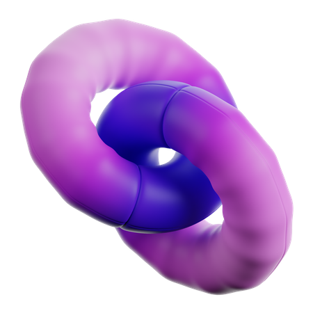 Doppeltorusform  3D Icon