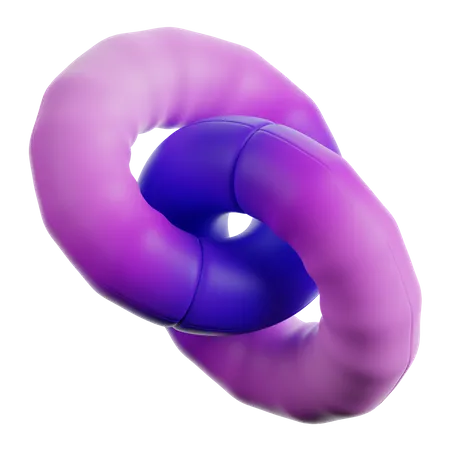 Doppeltorusform  3D Icon