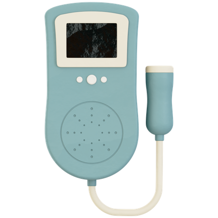Doppler fetal  3D Icon