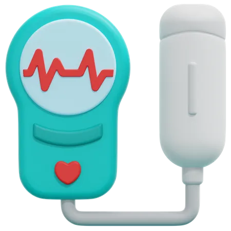 Doppler Fetal Monitor 3D Icon
