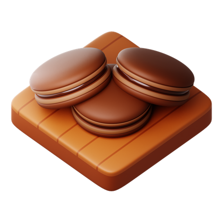 Dorayaki  3D Icon