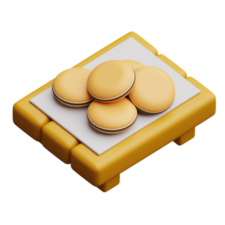 Dorayaki  3D Icon