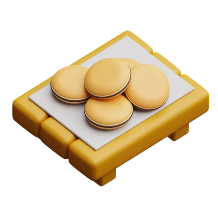 Dorayaki  3D Icon