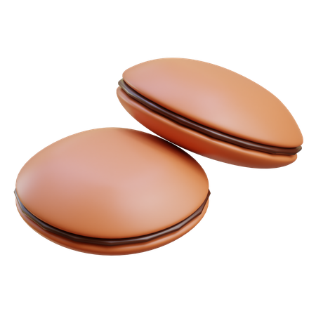Dorayaki  3D Icon