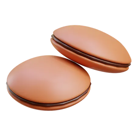 Dorayaki  3D Icon