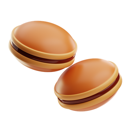 Dorayaki  3D Icon