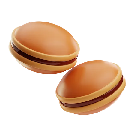 Dorayaki  3D Icon