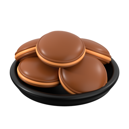 Dorayaki  3D Icon