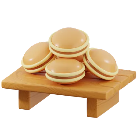 Dorayaki  3D Icon