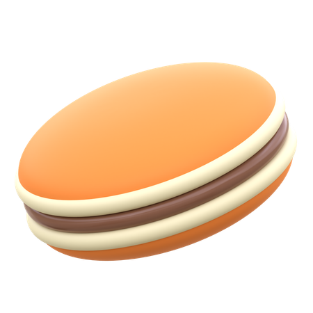 Dorayaki  3D Icon