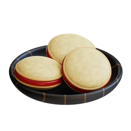 Dorayaki  3D Icon