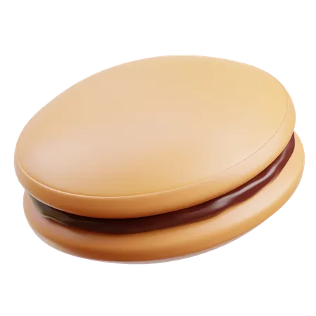 Dorayaki  3D Icon