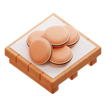 Dorayaki  3D Icon