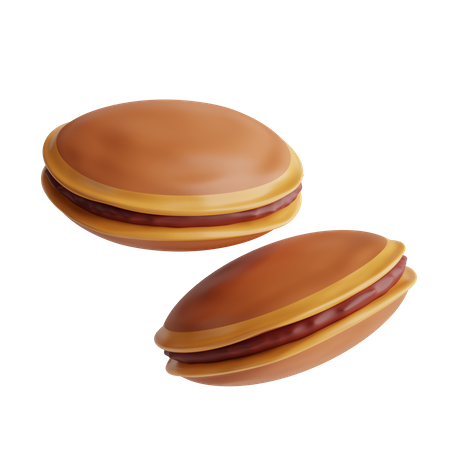 Dorayaki  3D Icon