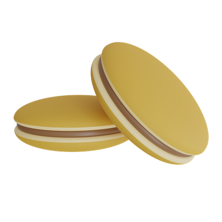 Dorayaki  3D Icon