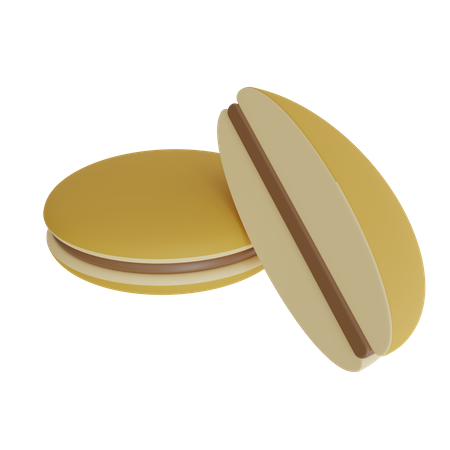 Dorayaki  3D Icon