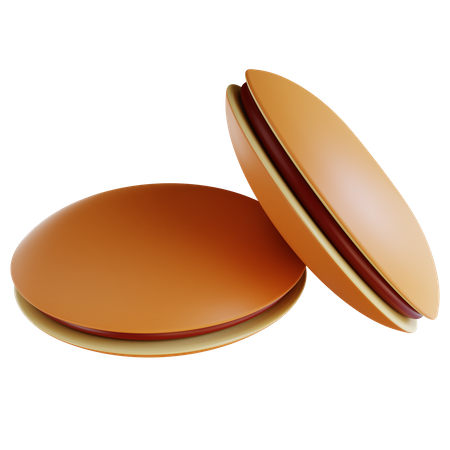 Dorayaki  3D Icon