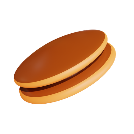 Dorayaki  3D Icon