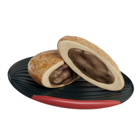 Dorayaki  3D Icon