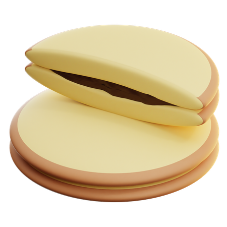 Dorayaki  3D Icon