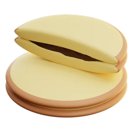 Dorayaki  3D Icon