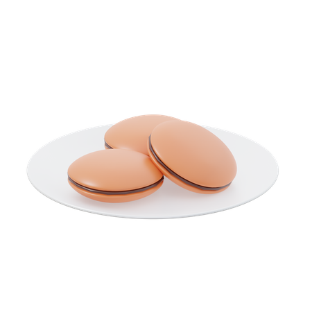 Dorayaki  3D Icon