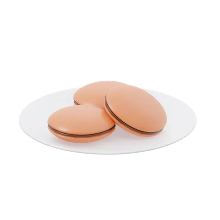 Dorayaki  3D Icon