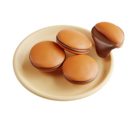 Dorayaki  3D Icon