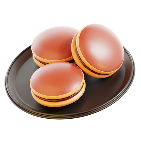 Dorayaki  3D Icon