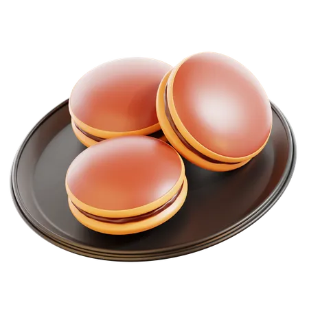 Dorayaki  3D Icon