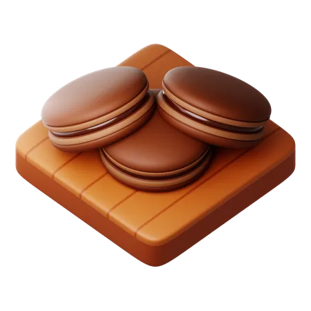 Dorayaki  3D Icon