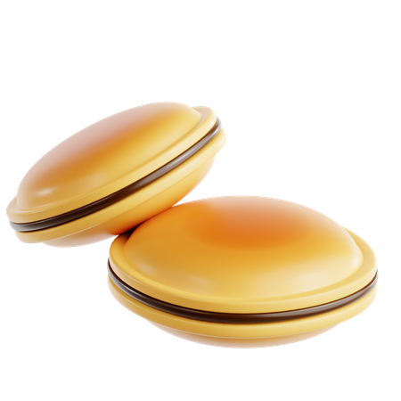 Dorayaki  3D Icon