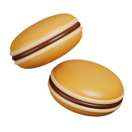 Dorayaki  3D Icon