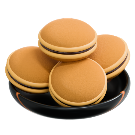 Dorayaki  3D Icon