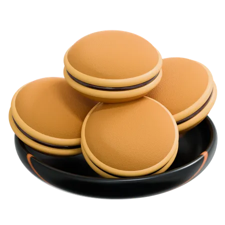 Dorayaki  3D Icon