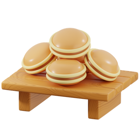 Dorayaki  3D Icon