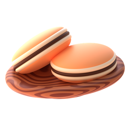 Dorayaki  3D Icon