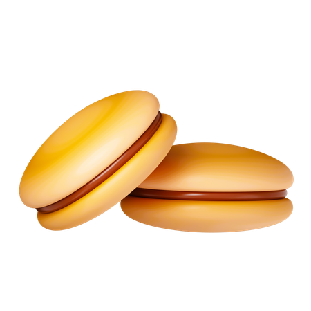 Dorayaki  3D Icon