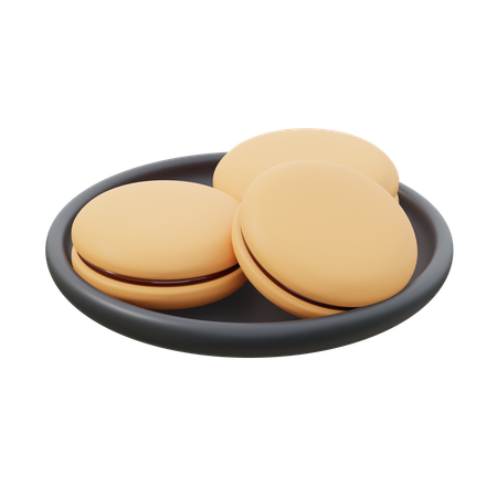 Dorayaki  3D Icon