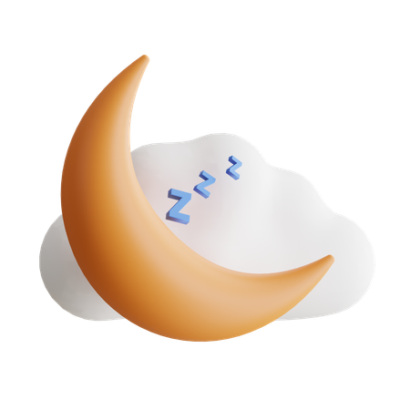 Dormir  3D Icon