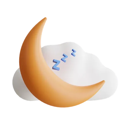 Dormir  3D Icon