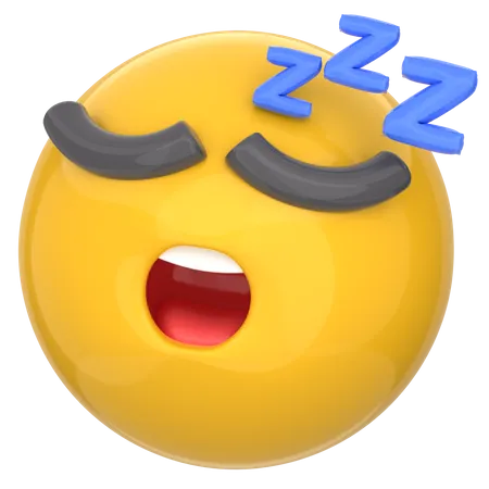 Dormir  3D Icon