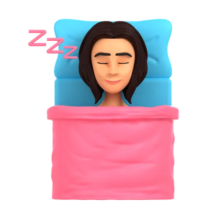 Dormir  3D Icon